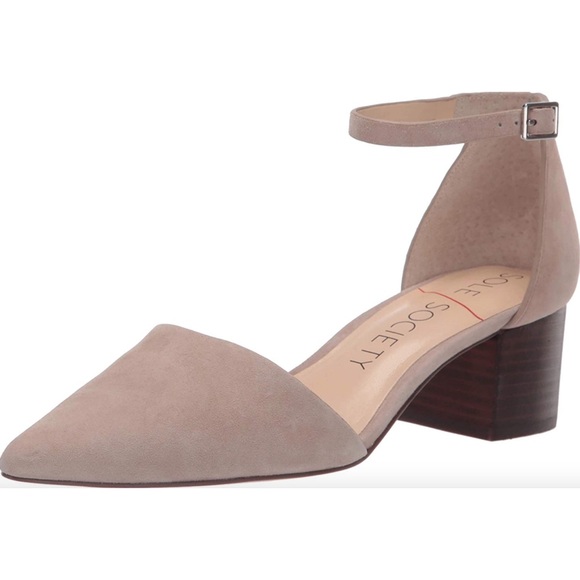 Sole Society Shoes - SOLE SOCIETY Katarina Point Toe Ankle Strap Pump